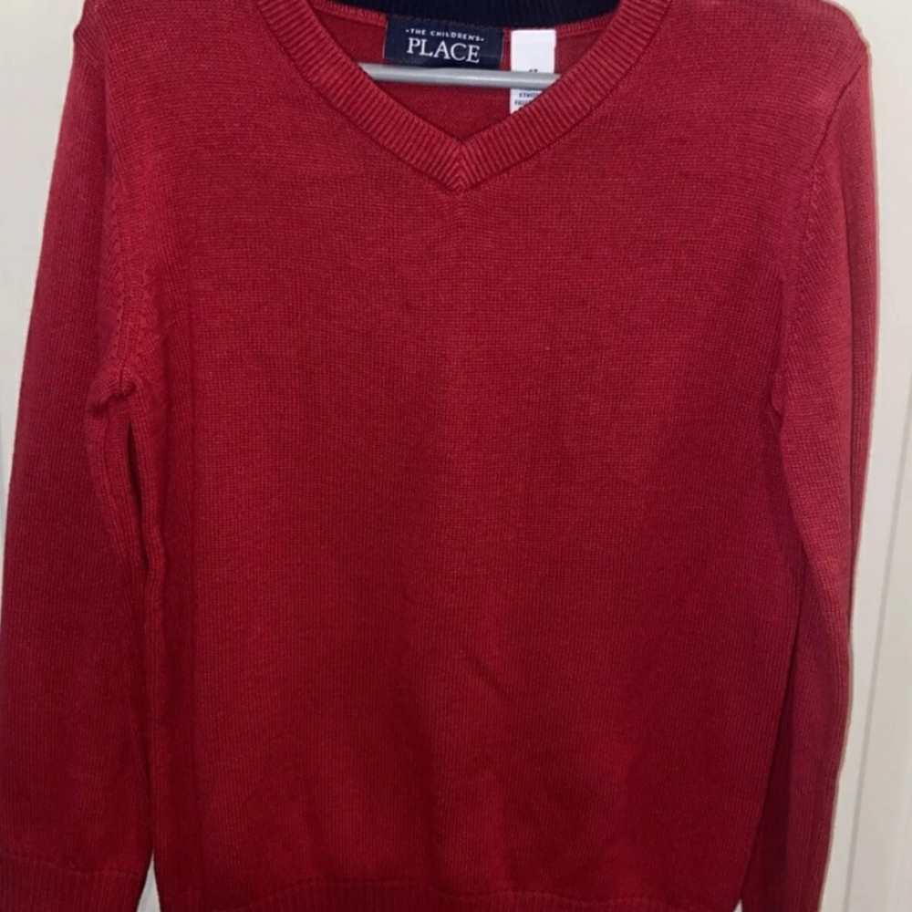 Boys Red Sweater 4T The Childrens Place